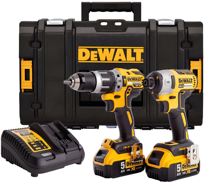 Набор из 2-х инструментов DeWALT DCK266P2 727098 фото