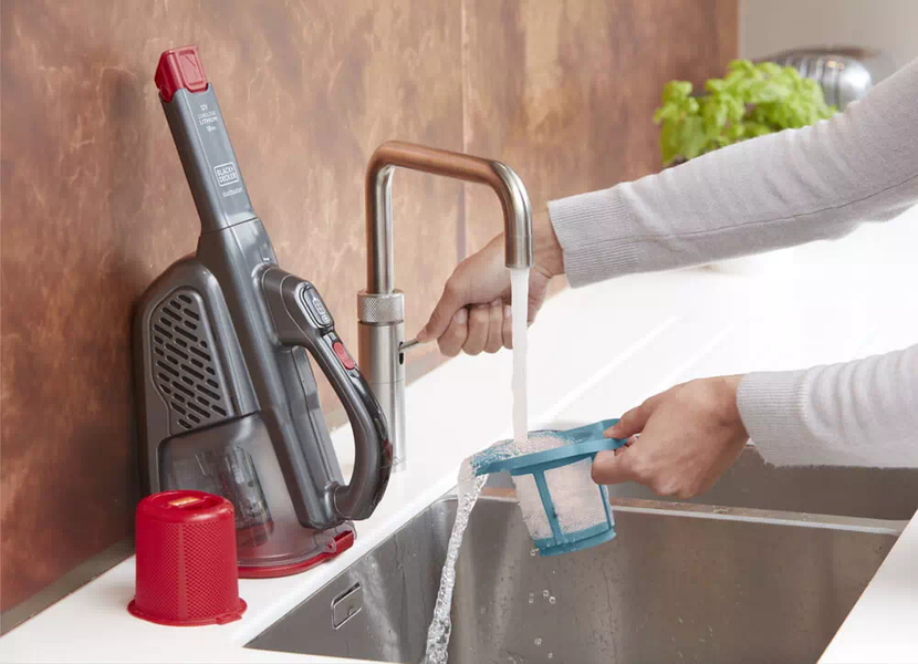 Пылесос аккумуляторный BLACK & DECKER BHHV315B 728125 фото