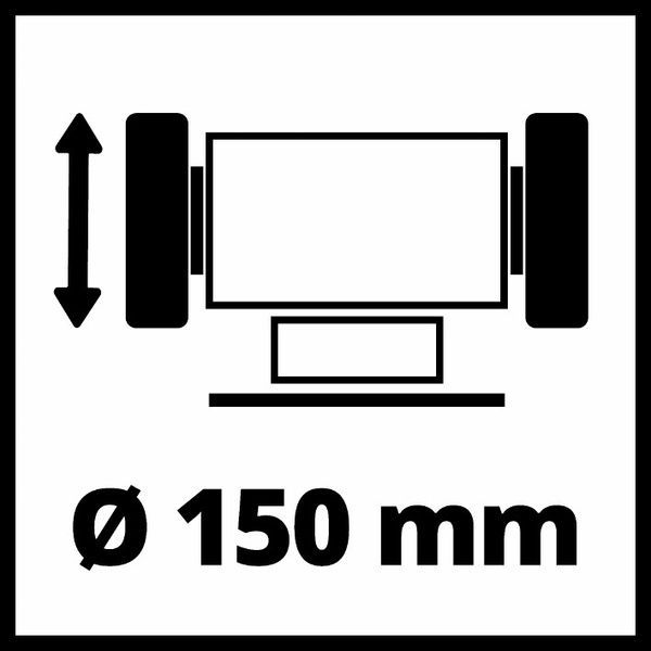 Верстат точильний Einhell TC-BG 150 B (4412634) 725899 фото