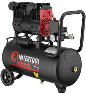 Компрессор безмасляный Intertool PT-0026 728436 фото