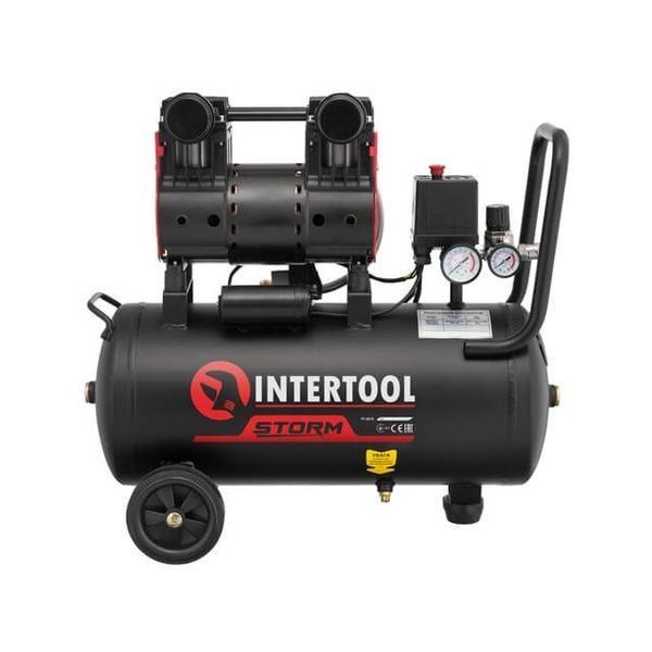 Компрессор безмасляный Intertool PT-0026 728436 фото