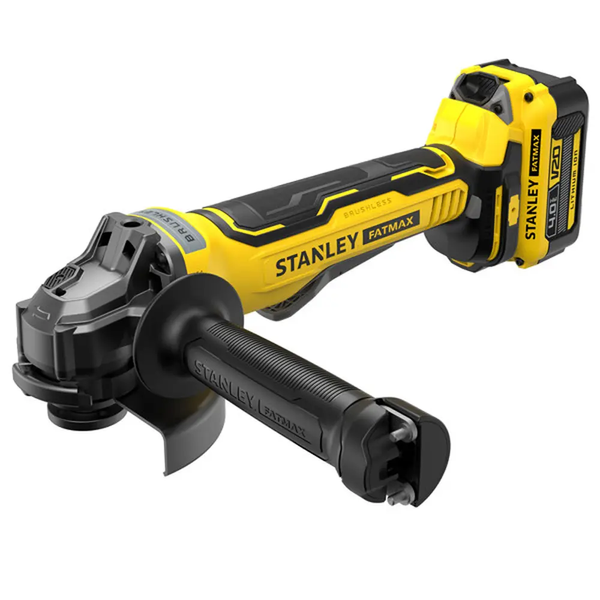 Шліфмашина акумуляторна кутова STANLEY FATMAX SFMCG700M2K 726816 фото