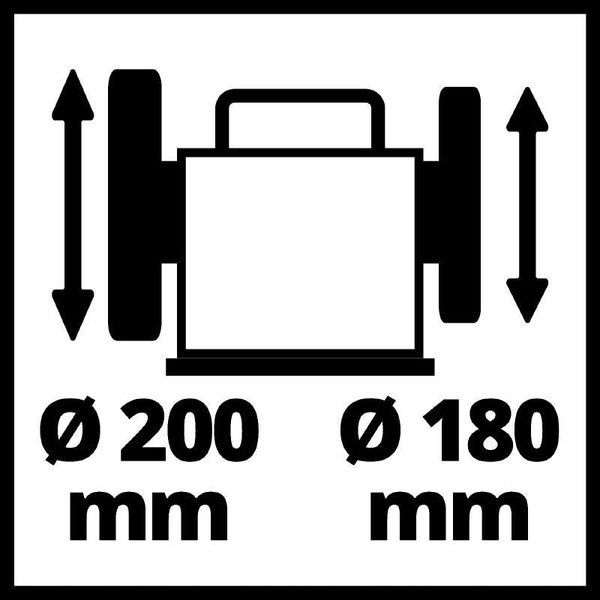Верстат точильний Einhell TC-WG 200 (4418008) 725903 фото