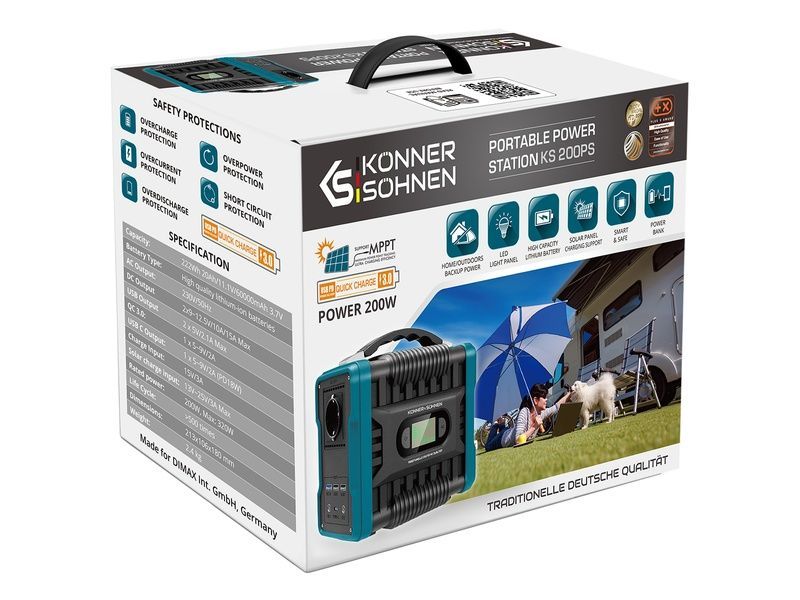 Портативная зарядная станция KS 200PS 725595 фото