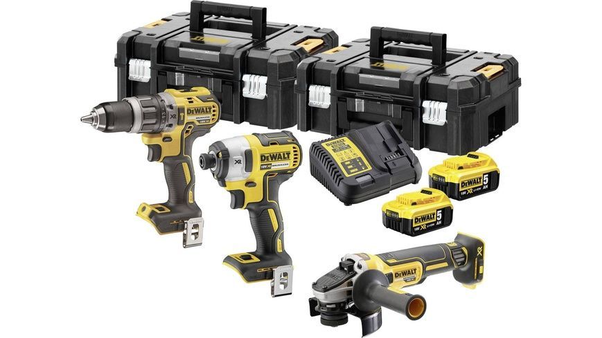 Набор из трех бесщеточных инструментов DeWALT DCK329P2T 727108 фото