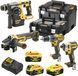 Набір з чотирьох інструментів безщіткових DeWALT DCK422P3T 727109 фото 1