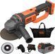 Акумуляторна кутова шліфувальна машина BLACK+DECKER BCG720M1 728517 фото 1