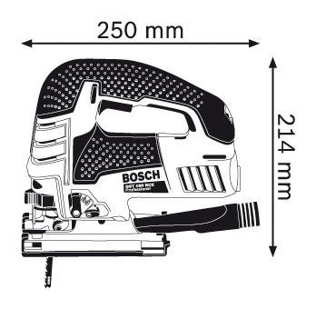 Лобзик Bosch Professional GST 150 BCE в чемодані (0601513000) 726208 фото