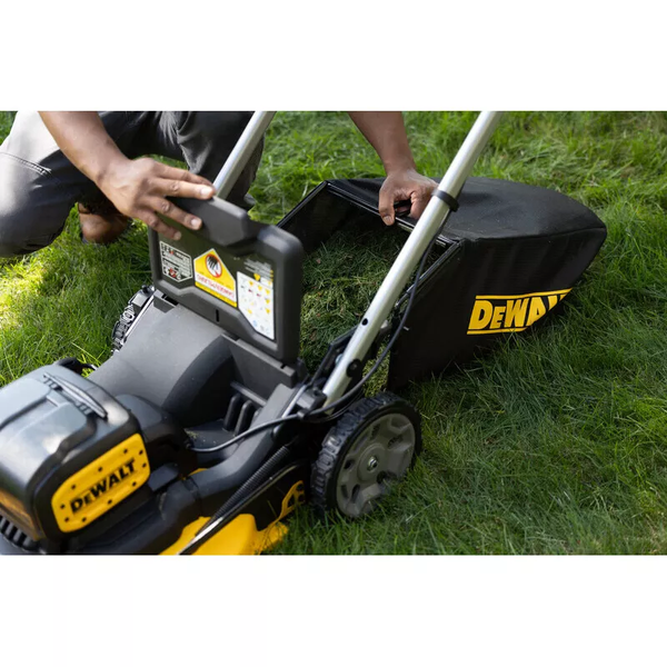 Газонокосилка аккумуляторная бесщеточная DeWALT DCMWP134N без АКБ и ЗП 731143 фото
