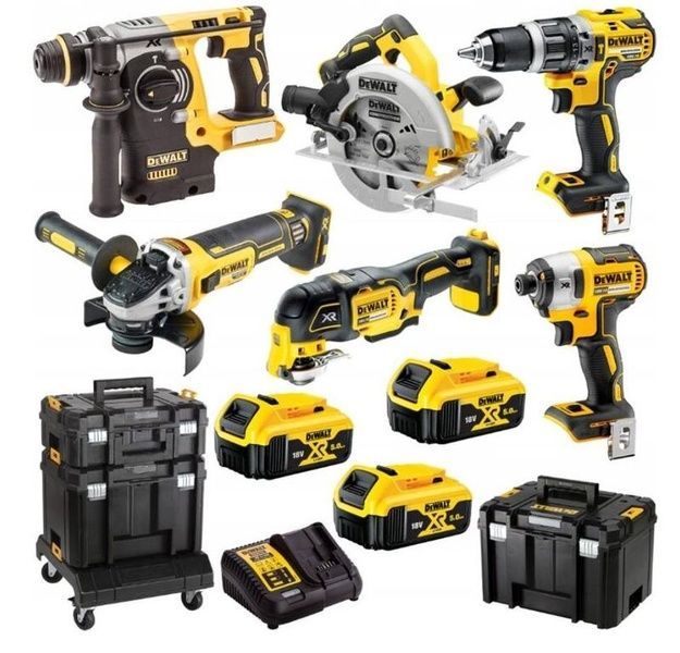 Набір з шести інструментів безщіткових DeWALT DCK685P3T 727110 фото