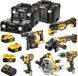 Набір з шести інструментів безщіткових DeWALT DCK685P3T 727110 фото 1
