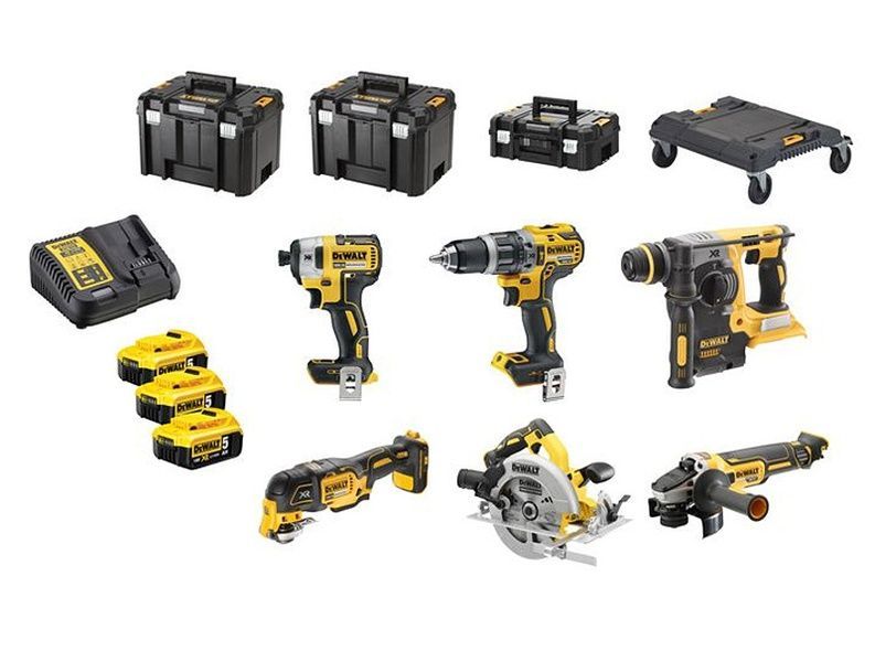 Набір з шести інструментів безщіткових DeWALT DCK685P3T 727110 фото