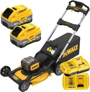 Газонокосилка аккумуляторная бесщеточная DeWALT DCMWP134W2 731144 фото