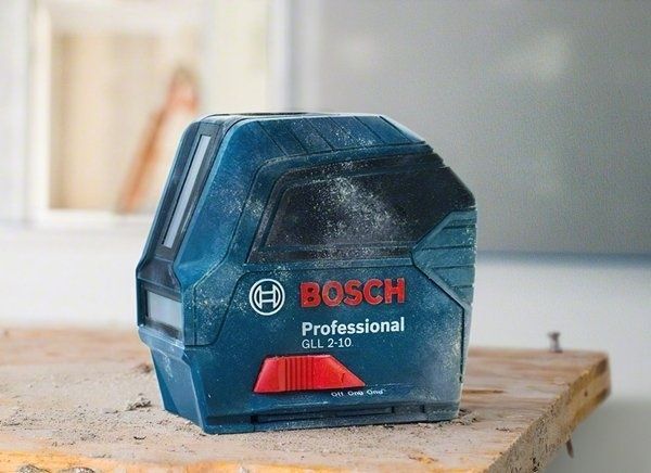 Лазерний нівелір Bosch Professional GLL 2-10 з чохлом (0601063L00) 726446 фото