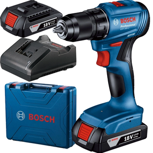 Безщітковий шурупокрут Bosch GSR 185-LI Professional 2 акб GBA 18V 2.0Ah з/п у кейсі (06019K3000) 726371 фото