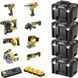 Набір з восьми інструментів акумуляторних DeWALT DCK865P4T 727105 фото 2