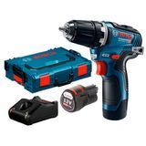 Бесщеточная аккумуляторная дрель-шуруповерт Bosch Professional GSR 12V-35 в L-Boxx 102 из 2 акб GBA (06019H8002) 726372 фото