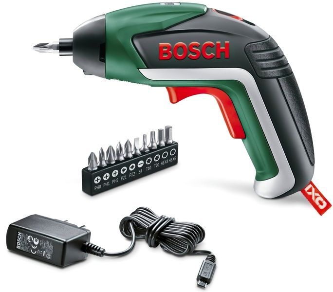 Аккумуляторная отвертка Bosch IXO в футляре (06039A8020) 726337 фото