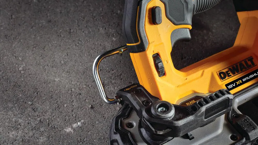 Пила стрічкова акумуляторна DeWALT DCS377NT (без АКБ та ЗП) 727193 фото