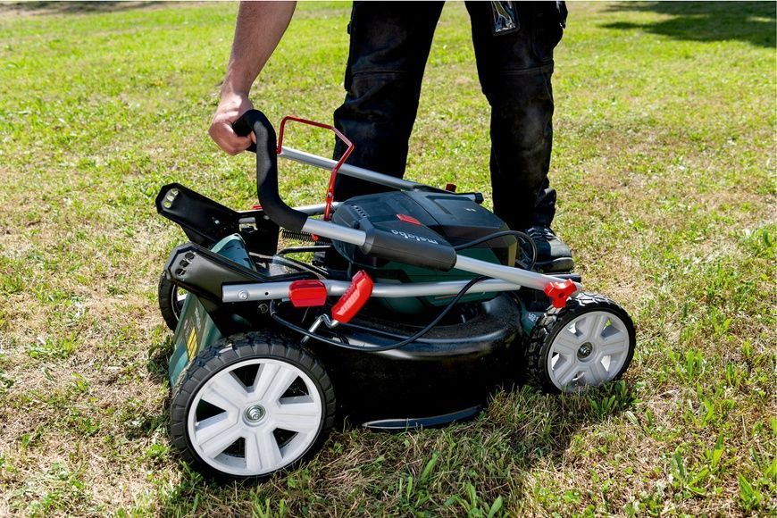 Газонокосилка аккумуляторная Metabo RM 36-18 LTX BL 46 без АКБ и ЗУ (601606850) 730337 фото