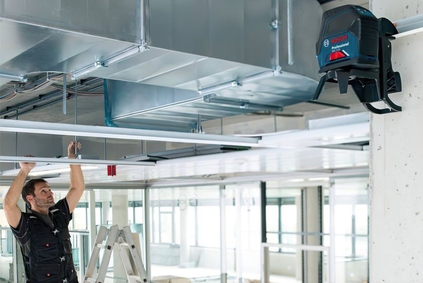 Нивелир Bosch Professional GCL 2-15 с держателем RM 1, мишенью, чехлом (0601066E00) 726491 фото