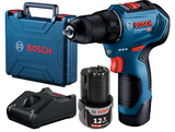 Бесщеточный шуруповерт Bosch Professional GSR 12V-30 в чемодане с 2 акб GBA 12V 2 Ah и з/у GAL (06019G9000) 726379 фото