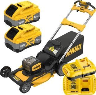 Газонокосилка аккумуляторная бесходная самоходная DeWALT DCMWSP156W2 731147 фото