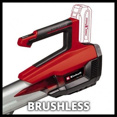 Повітродувка акумуляторна Einhell GP-LB 18/200 Li E - Solo (без акум) (3433555) 726081 фото