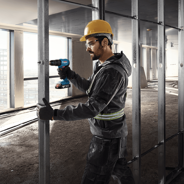 Аккумуляторная ударная дрель-шуруповерт Bosch Professional GSB 185-LI с 2 акб GBA 18V 2.0Ah з/у (06019K3100) 726192 фото