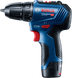 Бесщеточный шуруповерт Bosch Professional GSR 12V-30 в чемодане с 2 акб GBA 12V 2 Ah и з/у GAL (06019G9000) 726379 фото 2