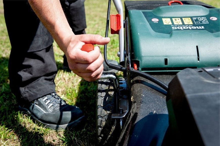 Газонокосилка аккумуляторная Metabo RM 36-18 LTX BL 46 (601606650) 730338 фото