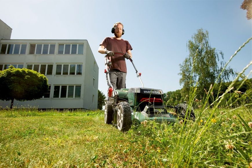 Газонокосилка аккумуляторная Metabo RM 36-18 LTX BL 46 (601606650) 730338 фото