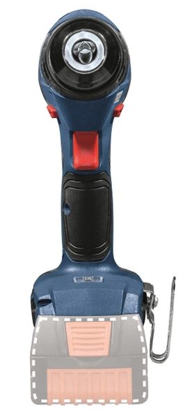 Безщітковий акумуляторний ударний шурупокрут Bosch Professional GSB 18V-50 у L-Case з 2 акб GBA 18V (06019H5100) 726231 фото
