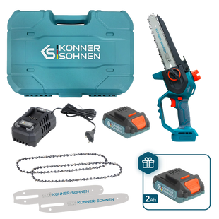Акумуляторна мініпила Konner&Sohnen KS MCS20V-8 CASE PLUS 732658 фото