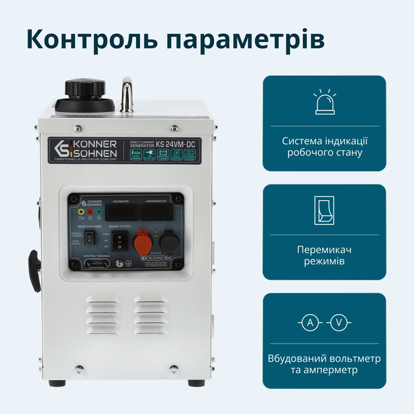 Генератор постійної напруги Konner&Sohnen KS 24VM-DC 732070 фото