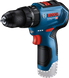 Безщітковий акумуляторний ударний шурупокрут Bosch Professional GSB 12V-30 у кейсі з 2 акб GBA 12V 2 (06019G9100) 726230 фото 2