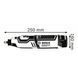 Аккумуляторная бормашина Bosch Professional GRO 12V-35 в L-Boxx 102 с 2 акб GBA 12V 2 Ah и з/у GAL 12 726336 фото 3