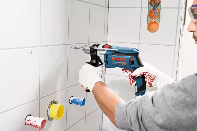Дрель ударная Bosch Professional GSB 16 RE в чемодане с ШЗП (060114E500) 726279 фото