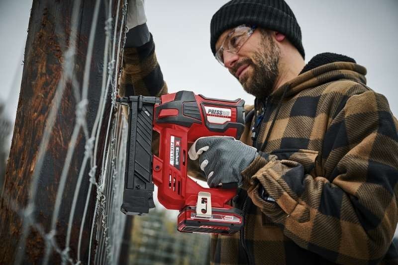 Степлер акумуляторний під скоби Einhell FIXETTO 18/38 S(без аккум) (4257785) 726103 фото