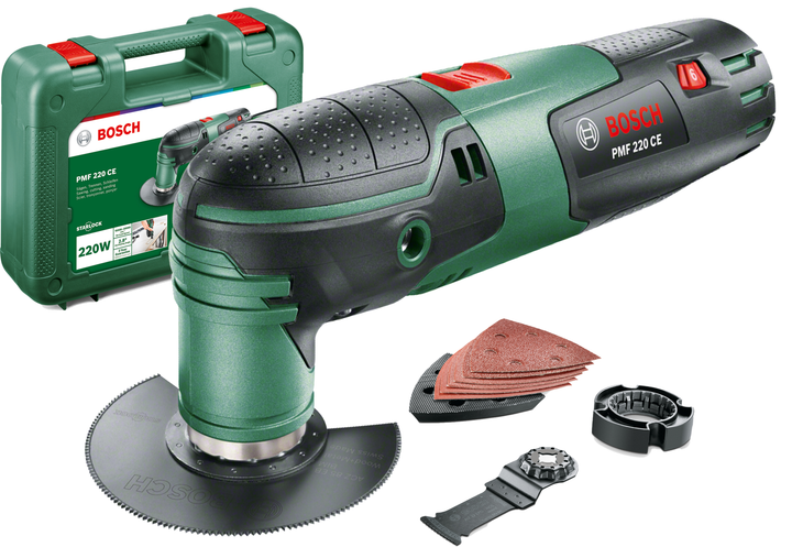 Многофункциональный инструмент Bosch PMF 220 CE в чемодане (0603102020) 726367 фото