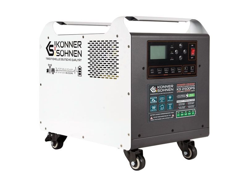 Портативная зарядная станция Konner&Sohnen KS 2500PS 728095 фото