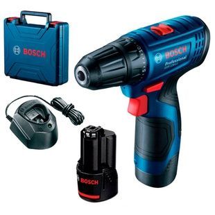 Акумуляторний дриль-шурупокрут Bosch Professional GSR 120-LI в чемодані з 2 акб 2 Ah, з/п GAL 1210 C (06019G8000) 726352 фото
