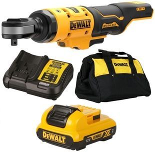Акумуляторний гайковерт кутовий-тріскач DeWALT DCF503D1 726911 фото
