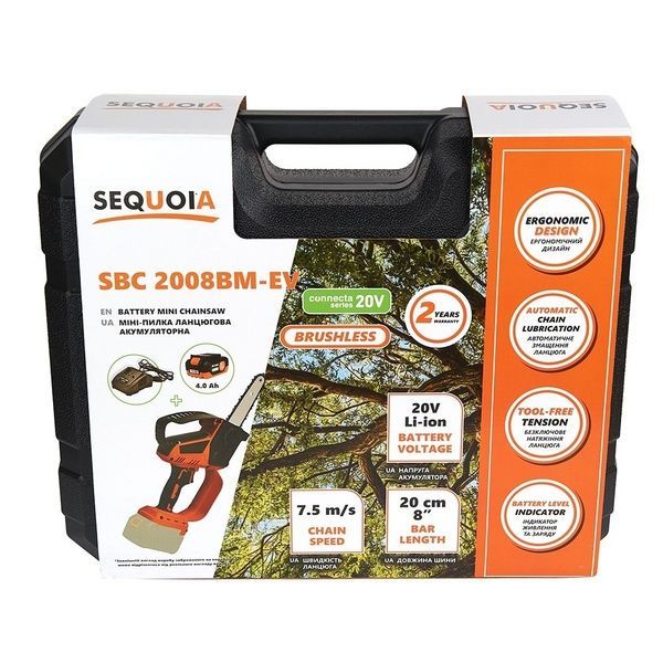 Аккумуляторная мини-пила SEQUOIA SBC2008BM-EV 732024 фото