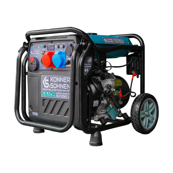 Інверторний газобензиновий генератор Konner&Sohnen KS 8100iEG 1/3 732152 фото
