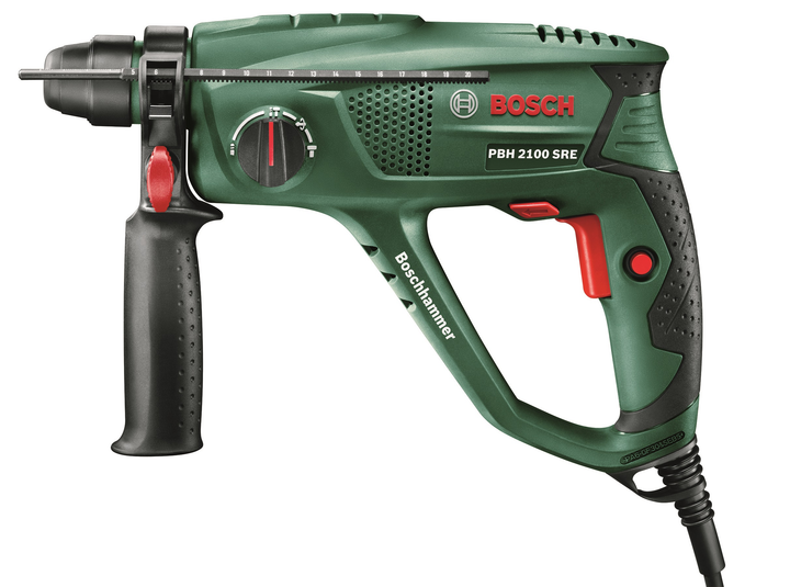 Перфоратор Bosch PBH 2100 RE в чемодані (06033A9320) 726498 фото