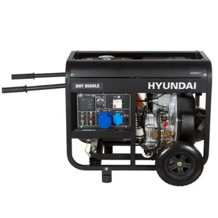 Генератор дизельный hyundai DHY 8500LE 725437 фото