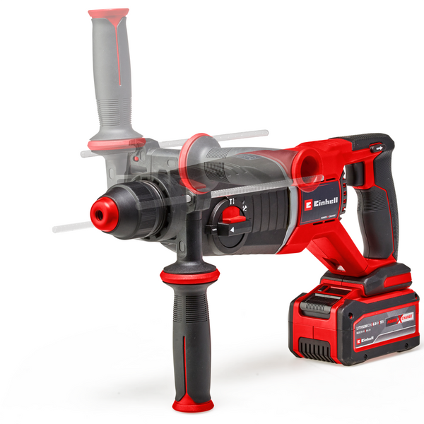 Перфоратор аккумуляторный Einhell TP-HD 18/26 D Li BL - Solo (без АКБ и ЗУ) (4514270) 727555 фото