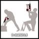 Перфоратор аккумуляторный Einhell TP-HD 18/26 D Li BL - Solo (без АКБ и ЗУ) (4514270) 727555 фото 10