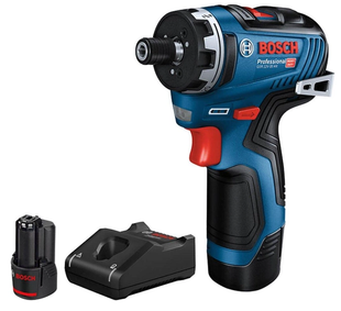 Акумуляторний шуруповерт Bosch Professional GSR 12V-35 HX із 2 акб GBA 12V 3 Ah, з/п GAL 12V-40 (06019J9101) 726360 фото
